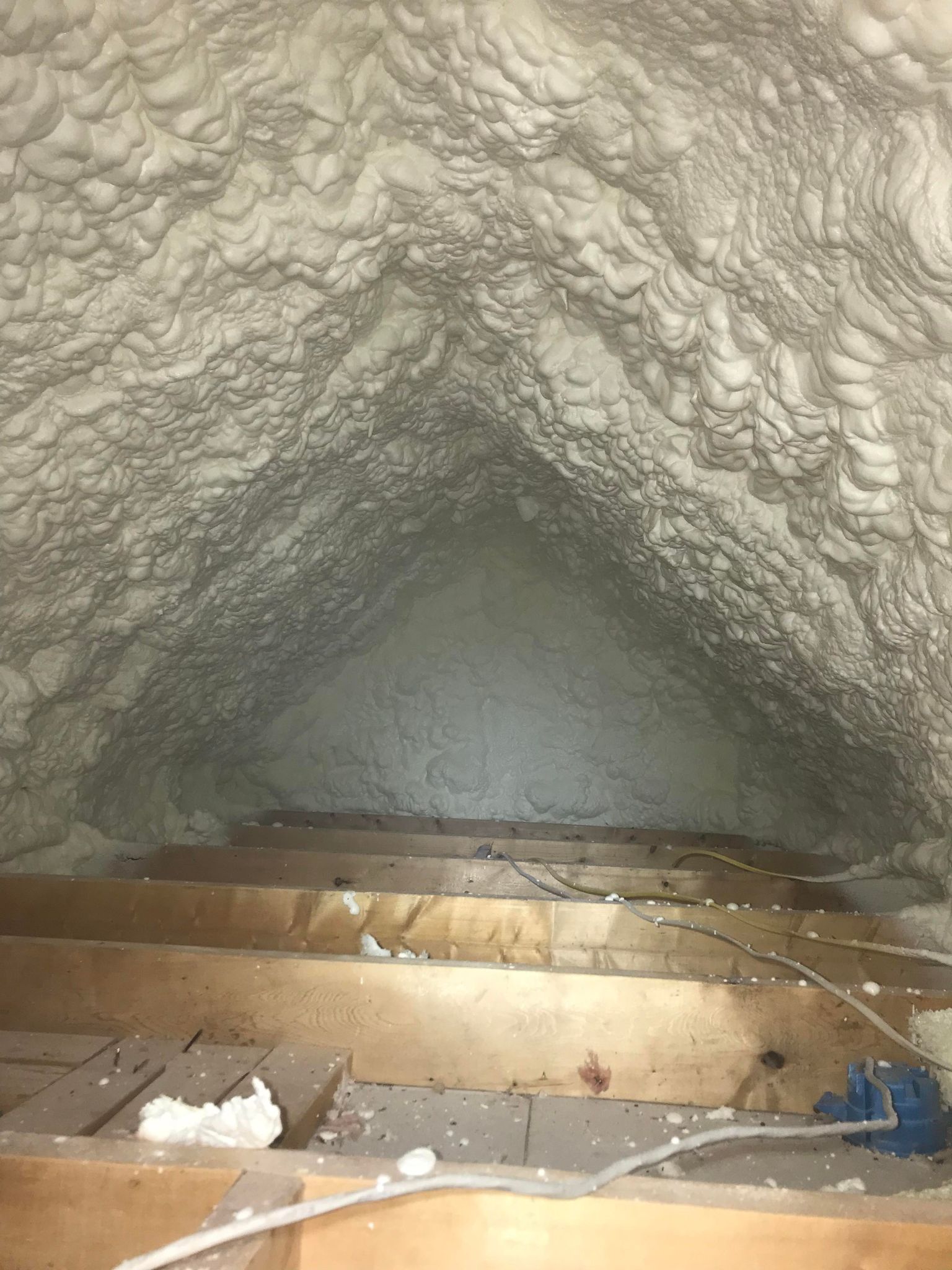 Before and After Attic Space in Hurricane, West Virginia